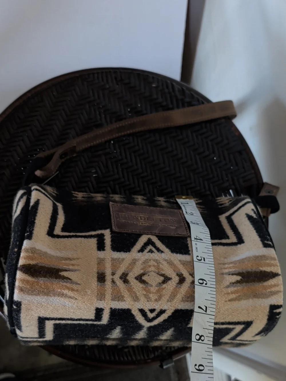Pendleton Aztec Print Crossbody Wool Bag
